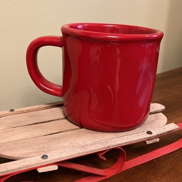 NEW Rae Dunn MERRY CHRISTMAS  RED Mug - Picture 4 of 5